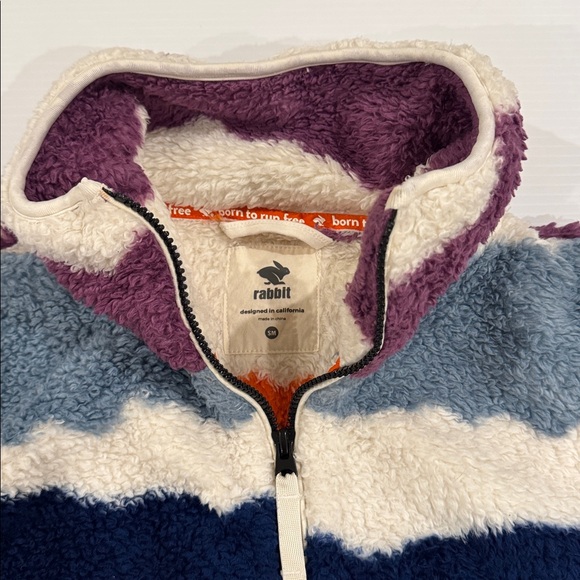 Rabbit zip fleece pullover Womens Size Small - Picture 3 of 8